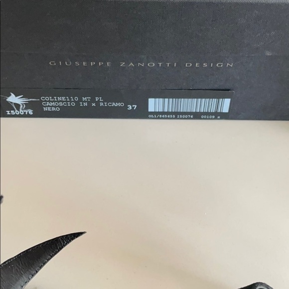 Giuseppe Zanotti Black Studded Women's Heels - Picture 2 of 6